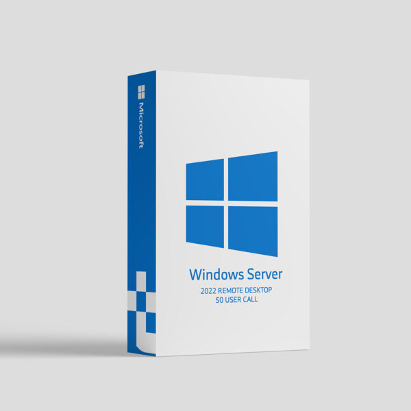 Windows Server 2022 Remote Desktop – 50 Cihaz CAL Sertifikası